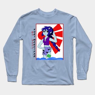 Yuri Marzipan the Oni - Traditional (cool color scheme) Long Sleeve T-Shirt